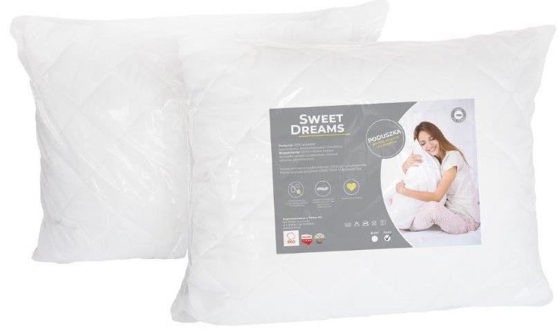 Se Sweet Dreams Hovedpude 70 x 80 cm (allergivenlig) ✔ Kæmpe udvalg i Sweet Dreams - Køb online på udsalg og tilbud lige nu ✔ Billig fragt og hurtig levering - Varenummer: MMAction-2220094 og 5907750594344 på lager - Udsalg på Dyner + Hovedpuder Store besparelser – op til 67% - Shop over 2.281 kendte mærker på udsalg