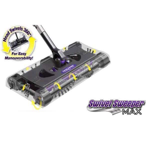 Se Swivel Sweeper MAX elektrisk fejekost ✔ Kæmpe udvalg i Satana - Køb online på udsalg og tilbud lige nu ✔ Meget billig fragt og hurtig levering - Varenummer: Satana-858 på lager - Udsalg på Mad & drikke > Krydderier og urter > Op til 61% rabat - Over 1.329 brands på online udsalg