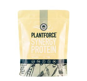Plantforce Protein vanilje Synergy 400g.