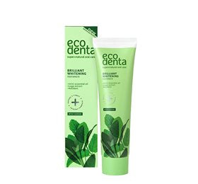 Se EcoDenta Tandpasta whitening brillant 100 ml. ✔ Kæmpe udvalg i EcoDenta - Køb online på udsalg og tilbud lige nu ✔ Meget billig fragt og hurtig levering - Varenummer: Helsegrossisten-28565 og 4770001333808 på lager - Udsalg på Personlig pleje > > Få op til 69% i rabat - Find over 1.798 mærker på udsalg
