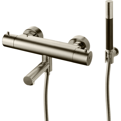 Se Tapwell EVM026-150 kararmatur med håndbruser - brushed platinum på tilbud! Billigt udsalg - Spar op til 62%. Hurtig levering: 1-2 hverdage. Varenummer: BADE-46568098005331.