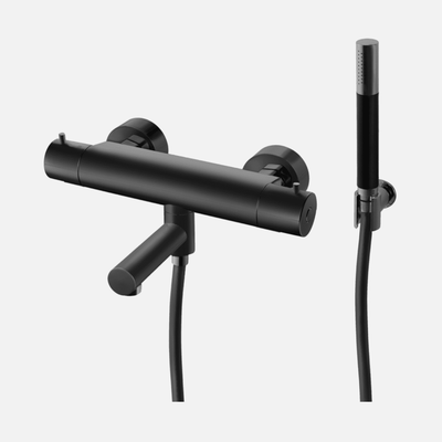 Se Tapwell EVM026-150 kararmatur med håndbruser - mat sort på tilbud! Billigt udsalg - Køb online nu! Hurtig levering: 1-2 hverdage. Varenummer: BADE-46568098136403. Spar op til 66%.
