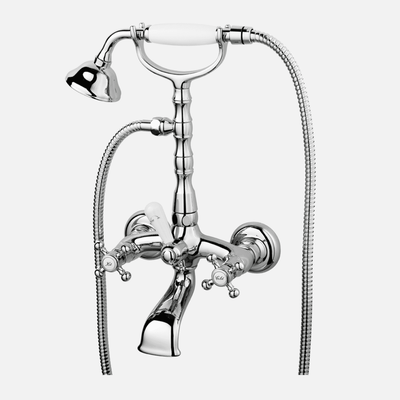 Se Tapwell FBLV 023-150 badekararmatur classic m/håndbruser - krom på tilbud! Billig fragt & hurtig levering (1-2 dage). Spar op til 51% på udsalg. Varenummer: BADE-46568083882323.