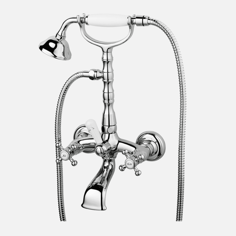 Se Tapwell FBLV 023-150 badekararmatur classic m/håndbruser - krom på tilbud! Billig fragt & hurtig levering (1-2 dage). Spar op til 51% på udsalg. Varenummer: BADE-46568083882323.