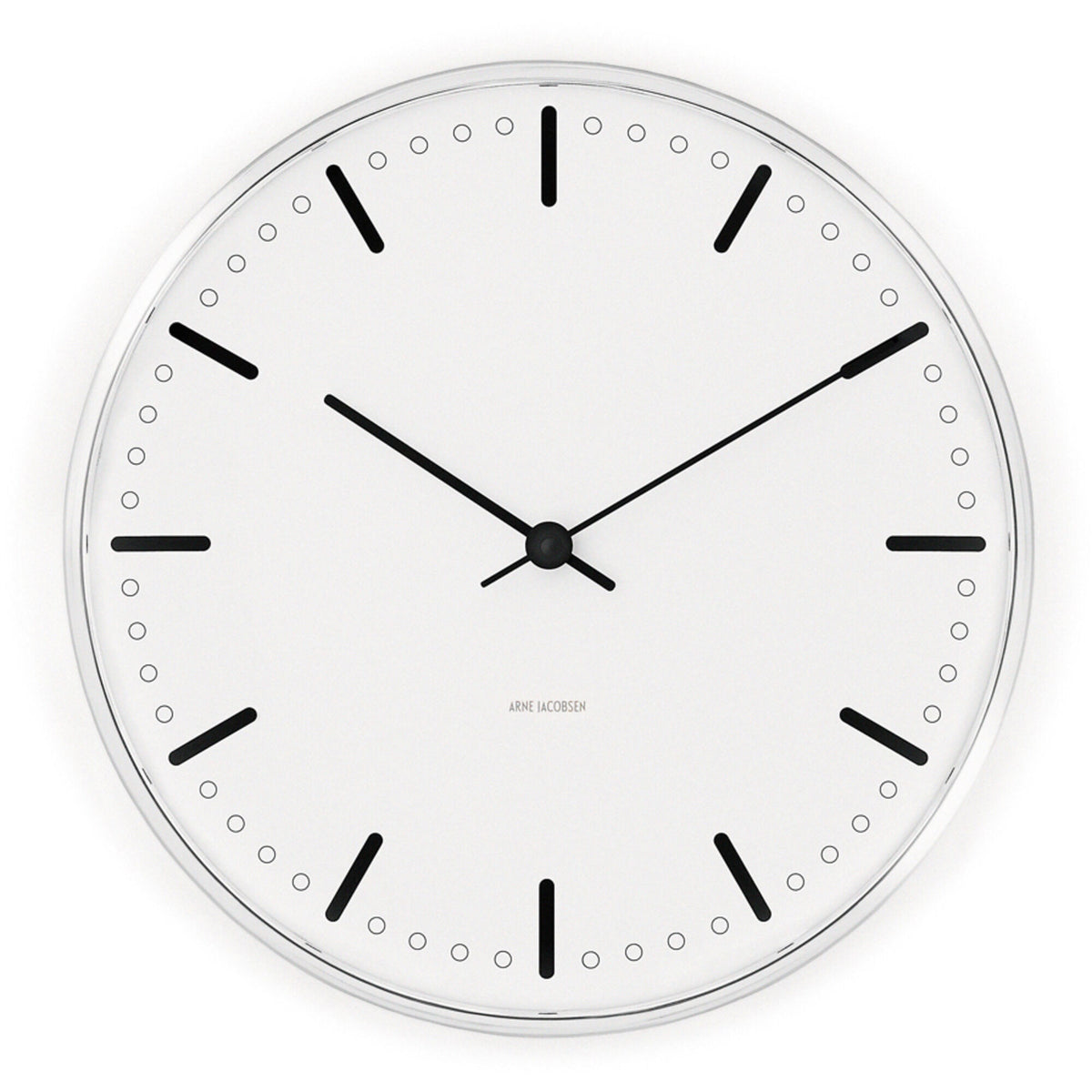 Arne Jacobsen City Hall vægur med diameter 16 cm