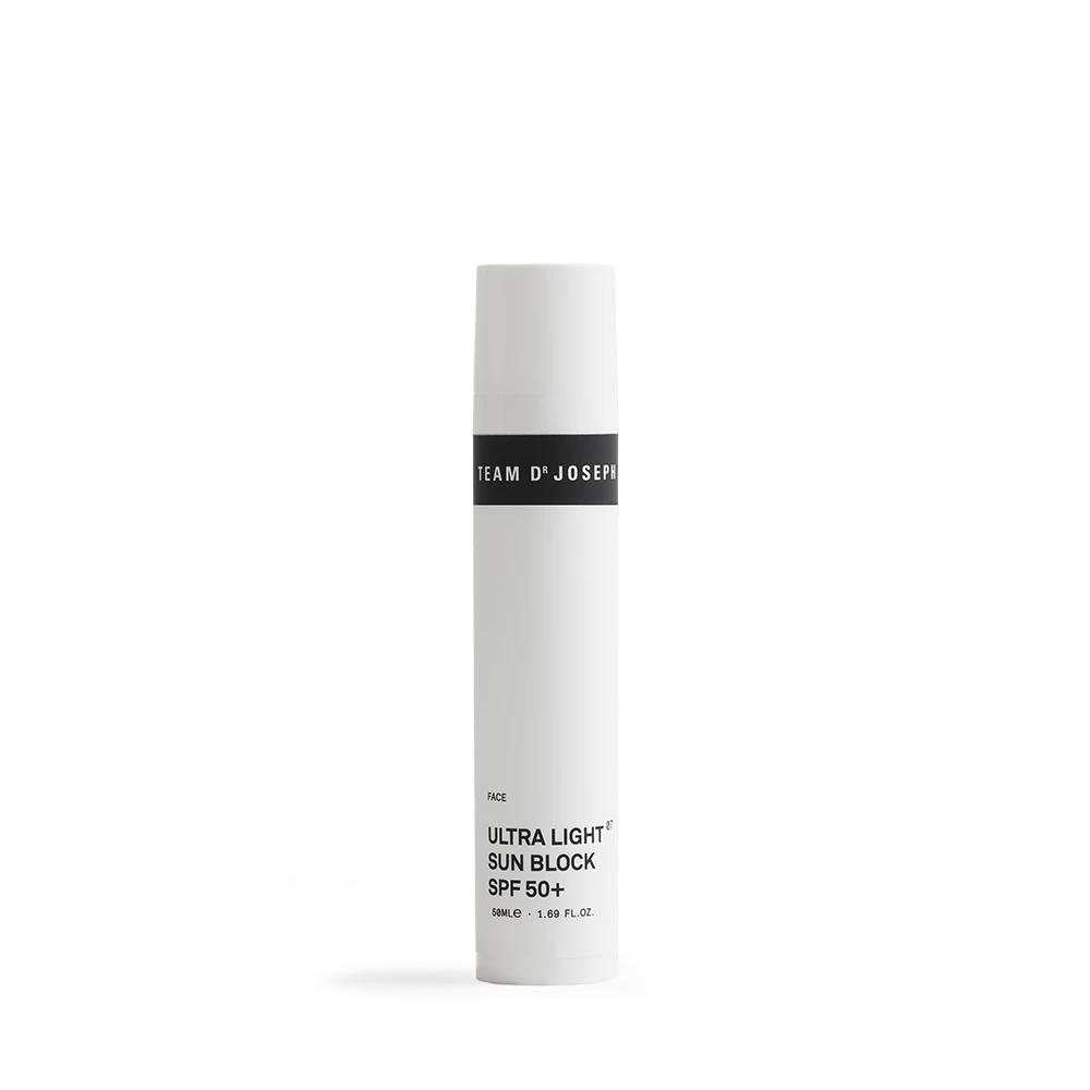 Team Dr. Joseph Ultra light sun block SPF 50+ solcreme