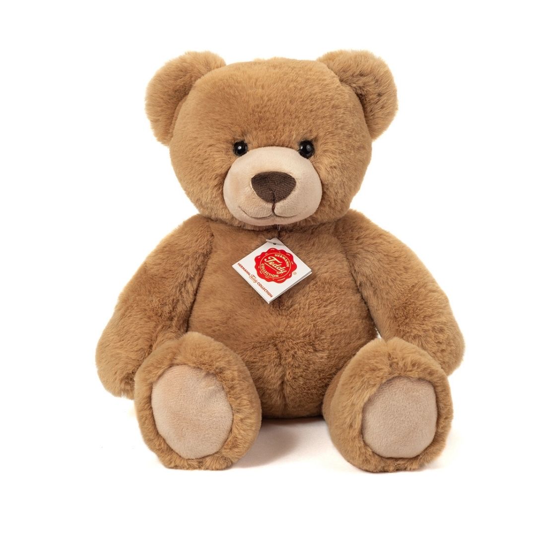 Blød lysebrun bamse fra Teddy Hermann