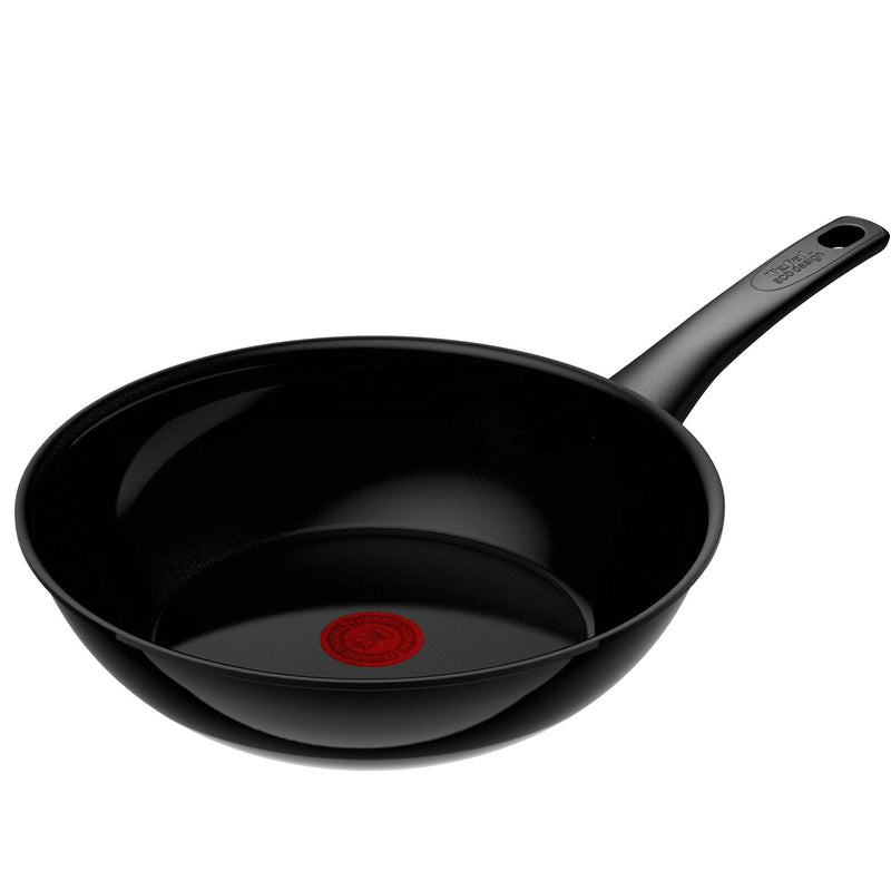 Se Tefal Renew ON wokpande 28 cm, sort ✔ Kæmpe udvalg i Tefal ✔ Meget billig fragt og hurtig levering: 1 - 2 hverdage - Varenummer: KTO-C4351932 og barcode / Ean: &