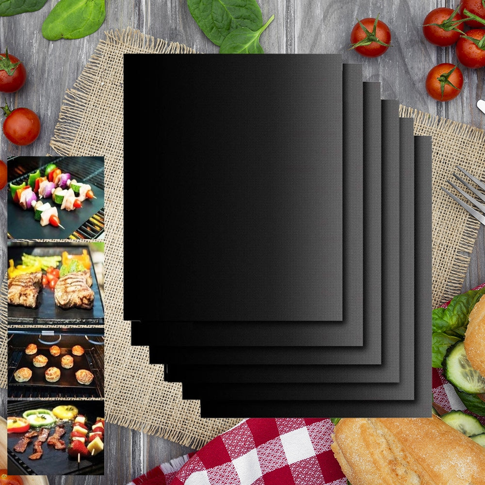 Se Grill/stegemåtte teflon nonstick (5 stk.) ✔ Kæmpe udvalg i Satana - Køb online på udsalg og tilbud lige nu ✔ Hurtig levering til lave fragtpriser - Varenummer: Satana-2043 på lager - Udsalg på Personlig pleje > Spar helt op til 79% - Stort udsalg på over 739 brands