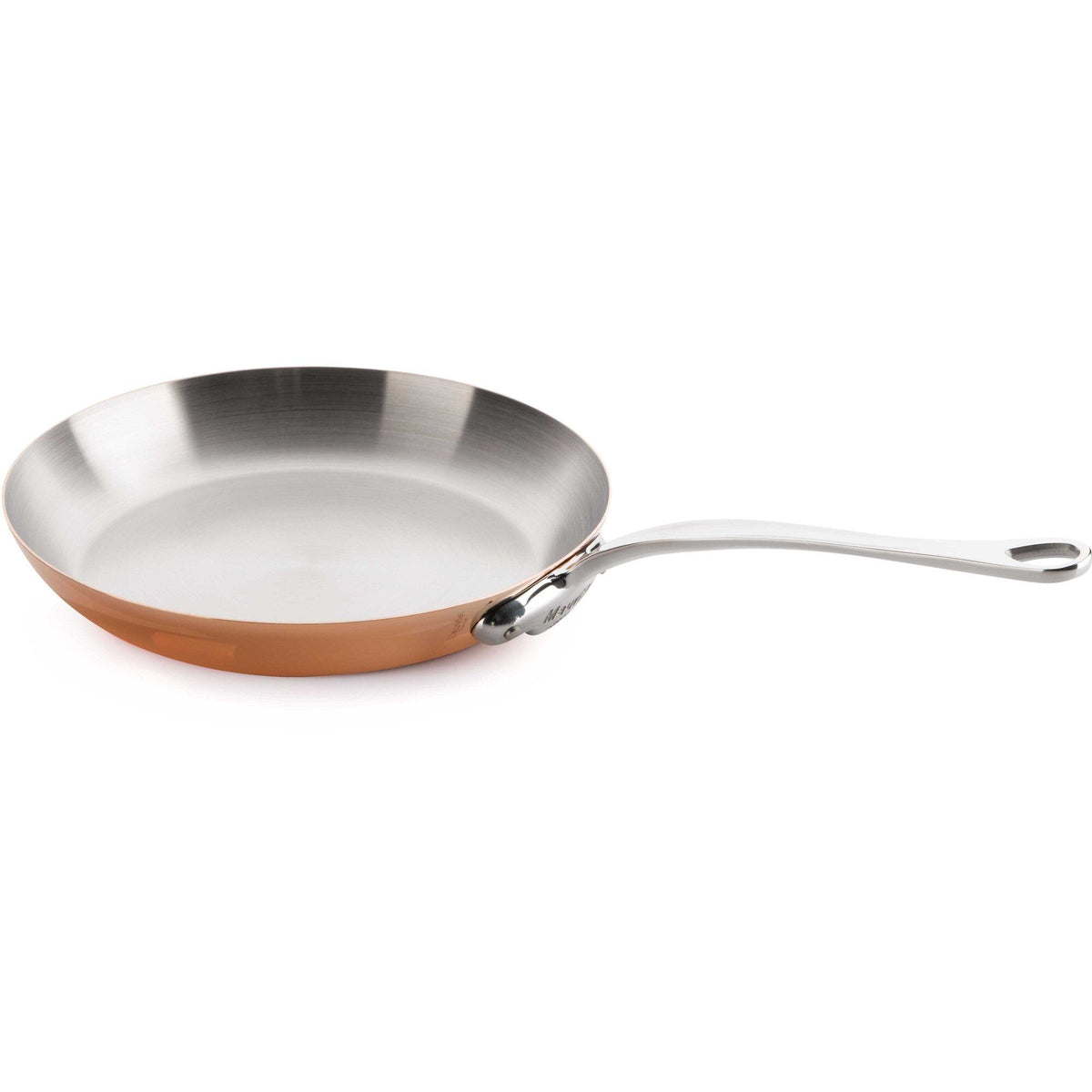 Mauviel M'150s stegepande, 26 cm, i kobber og rustfrit stål