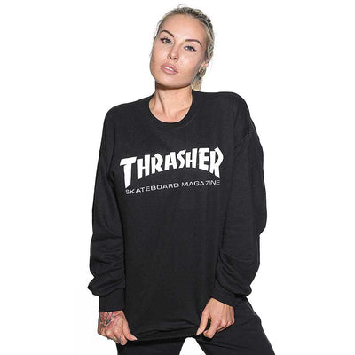 Se Thrasher Skate Magazine Sweatshirt Sort L ✔ Kæmpe udvalg i  Thrasher ✔ Hurtig levering: 1 - 2 Hverdage samt billig fragt - Varenummer: JUCO-112103L-BK og barcode / Ean: '010202009510 på lager - Udsalg på Trøjer Spar op til 63% - Over 1300 kendte brands på udsalg
