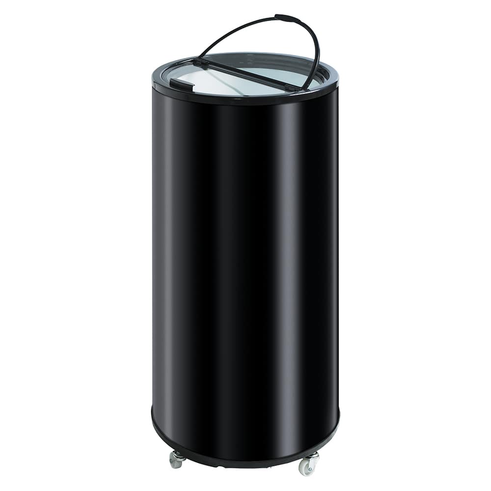 Sort Scandomestic TK 66 BE tøndekøler med 58 liter nettovolumen
