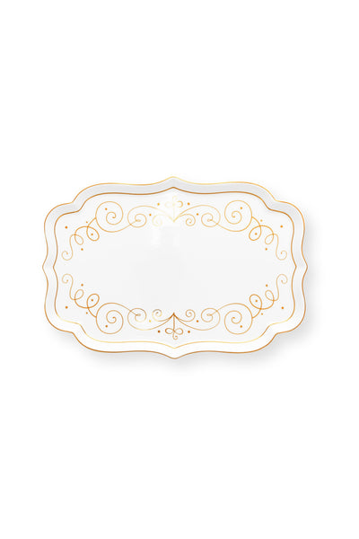 Se Tray Royal Winter White 26x18cm på tilbud! Billigt udsalg på Pip Studio. Køb online nu! Hurtig levering, billig fragt. Varenummer: CADEC-51.018.154. Spar op til 64%.