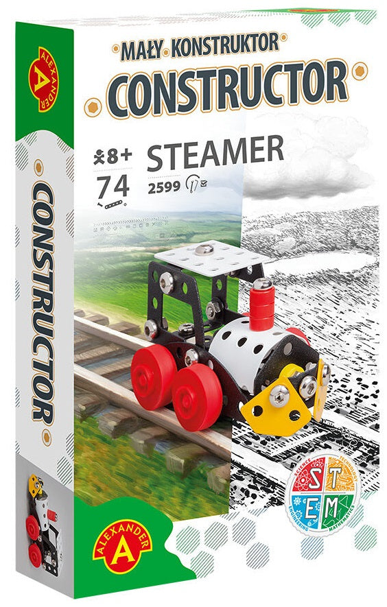 Se Tog Metal Konstruktionsbyggesæt - STEAMER ✔ Kæmpe udvalg i Alexander - Køb online på udsalg og tilbud lige nu ✔ Hurtig levering til lave fragtpriser - Varenummer: MMAction-2182599 og 5906018025996 på lager - Udsalg på Metal Konstruktionsbyggesæt Få op til 67% i rabat - Find over 1.798 mærker på udsalg