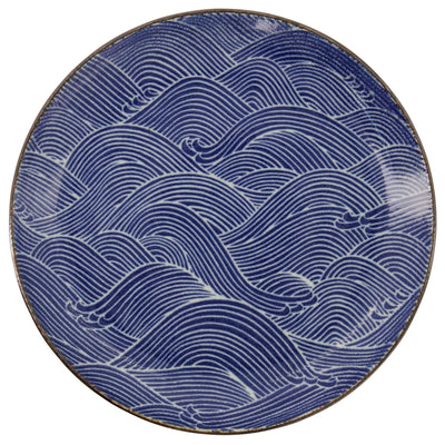 Se Tokyo Design Studio Seigaiha Blue tallerken 25 cm ✔ Kæmpe udvalg i Tokyo Design Studio ✔ Meget billig fragt og hurtig levering: 1 - 2 hverdage - Varenummer: KTO-14158 og barcode / Ean: '8718969933070 på lager - Udsalg på Tallerken Spar op til 55% - Over 1354 design mærker på udsalg