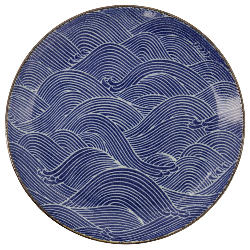 Se Tokyo Design Studio Seigaiha Blue tallerken 25 cm ✔ Kæmpe udvalg i Tokyo Design Studio ✔ Meget billig fragt og hurtig levering: 1 - 2 hverdage - Varenummer: KTO-14158 og barcode / Ean: &