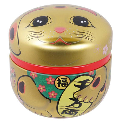 Se Tokyo Design Studio Lucky Cat tedåse 100 g, guld ✔ Kæmpe udvalg i Tokyo Design Studio ✔ Meget billig fragt og hurtig levering: 1 - 2 hverdage - Varenummer: KTO-16185 og barcode / Ean: '8719323538726 på lager - Udsalg på Tebeholder Spar op til 66% - Over 1354 design mærker på udsalg