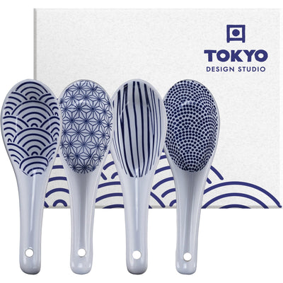 Se Tokyo Design Studio Nippon Blue suppeske 4 stk. ✔ Kæmpe udvalg i Tokyo Design Studio ✔ Meget billig fragt og hurtig levering: 1 - 2 hverdage - Varenummer: KTO-16776 og barcode / Ean: '8719323523845 på lager - Udsalg på Suppeske Spar op til 65% - Over 1354 kendte brands på udsalg