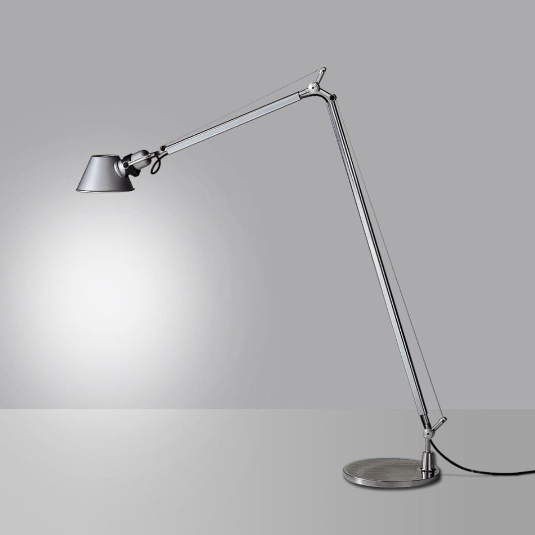 Tolomeo Reading gulvlampe i aluminium fra Artemide