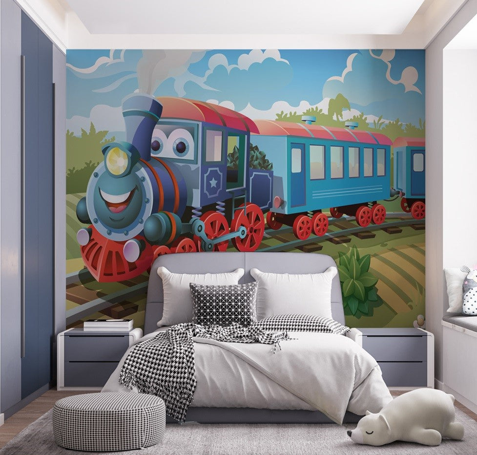 Se Traintastic Tog tapet 243 x 203 cm ✔ Kæmpe udvalg i Walltastic - Køb online på udsalg og tilbud lige nu ✔ Billig fragt • Hurtig levering - Varenummer: MMAction-19846962 og 5060107046962 på lager - Udsalg på Tapet til børneværelset Op til 61% rabat - Over 2.739 mærker samlet ét sted