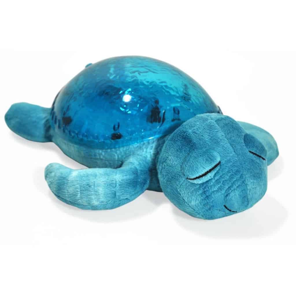 Cloud B Tranquil Turtle Aqua, en skildpadde med lys og lyd til børneværelset