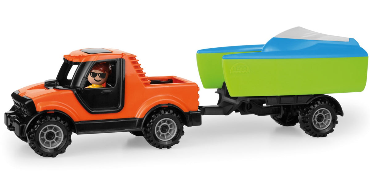 Se Truckies Pickup Bil m/trailer og båd (fra 2 år) ✔ Kæmpe udvalg i Lena - Køb online på udsalg og tilbud lige nu ✔ Lav fragtpris og hurtig levering - Varenummer: MMAction-1821633 og 4006942907809 på lager - Udsalg på Legetøj til Sandkassen Få op til 69% i rabat - Shop blandt over 2.739 mærker