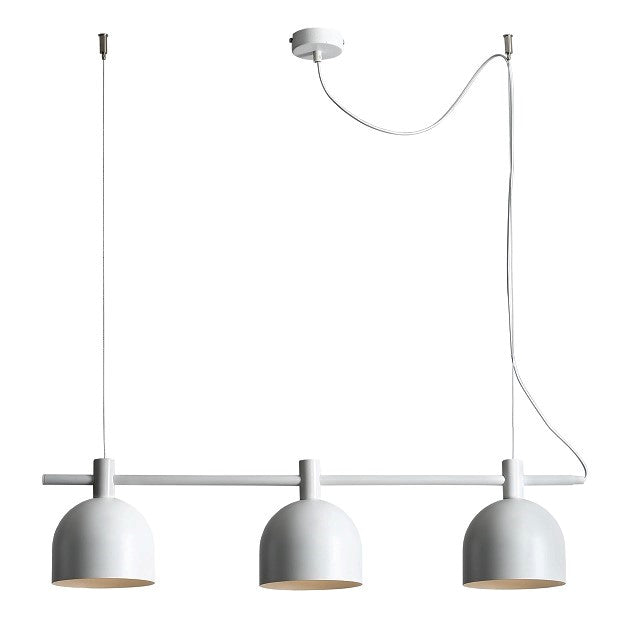 Se Tudor - Loftlampe i hvid metal med tre skærme ❤ Kæmpe udvalg i 3-nordic - Køb online på udsalg og tilbud lige nu ❤ Meget billig fragt og hurtig levering - Varenummer: 3-nordic-3409 og barcode / Ean: på lager - Udsalg på Lamper - Loftlamper - pendler - Langbordspendler Op til 57% rabat - Kendte mærker på udsalg – over 1.329 brands