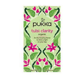 Se Pukka Tulsi Clarity te Ø &  20 br. DATOVARE 05/2025 ✔ Kæmpe udvalg i  Pukka - Køb online på udsalg og tilbud lige nu ✔ Hurtig levering: 1 - 2 Hverdage samt billig fragt - Varenummer: HG-19919 og barcode / Ean:  på lager - Udsalg på Mad & drikke > Pukka > Spar op til 65% - Over 1354 design mærker på udsalg