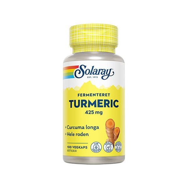 Se Solaray Turmeric Fermenteret 100 kapsler ✔ Kæmpe udvalg i Solaray - Køb online på udsalg og tilbud lige nu ✔ Lav fragtpris og hurtig levering - Varenummer: Helsegrossisten-9245 og 76280247091 på lager - Udsalg på Sundhed > Gurkemeje > Led og knogler Spar stort – op til 53% - Over 2.739 mærker med kæmpe udsalg