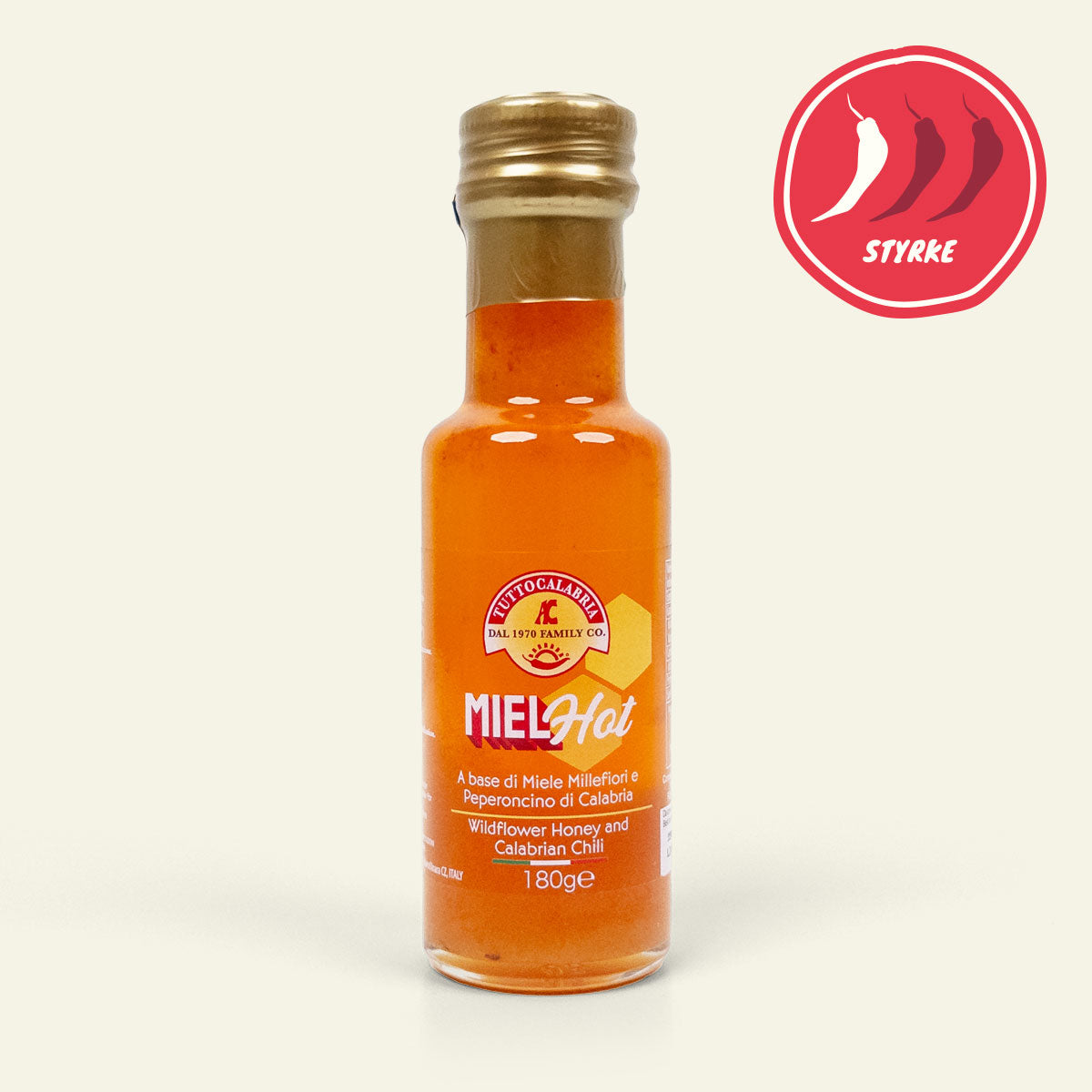 Tuttocalabria Hot Honey med appelsinblomsthonning og chili