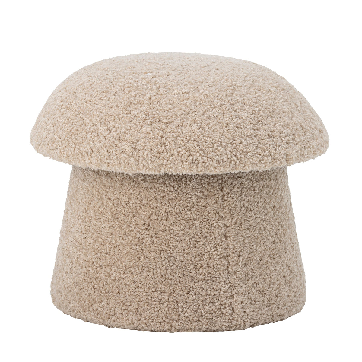 Bocca rund puf fra Bloomingville i natur polyester