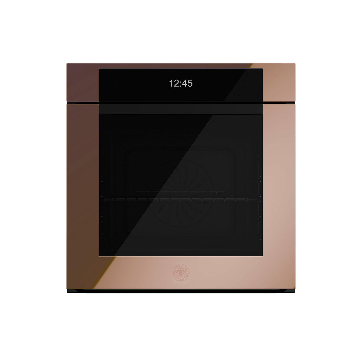 Bertazzoni Modern varmluftsovn med pyrolyse i spejlblank bronze