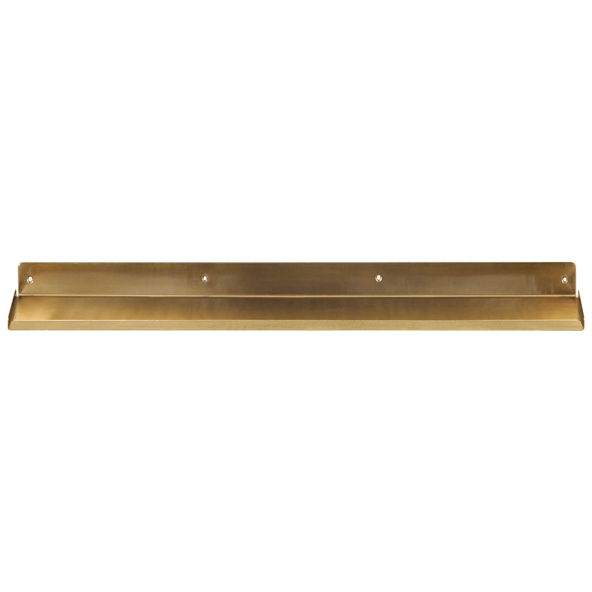 House Doctor Ledge væghylde i jern med messingfinish, 80 cm