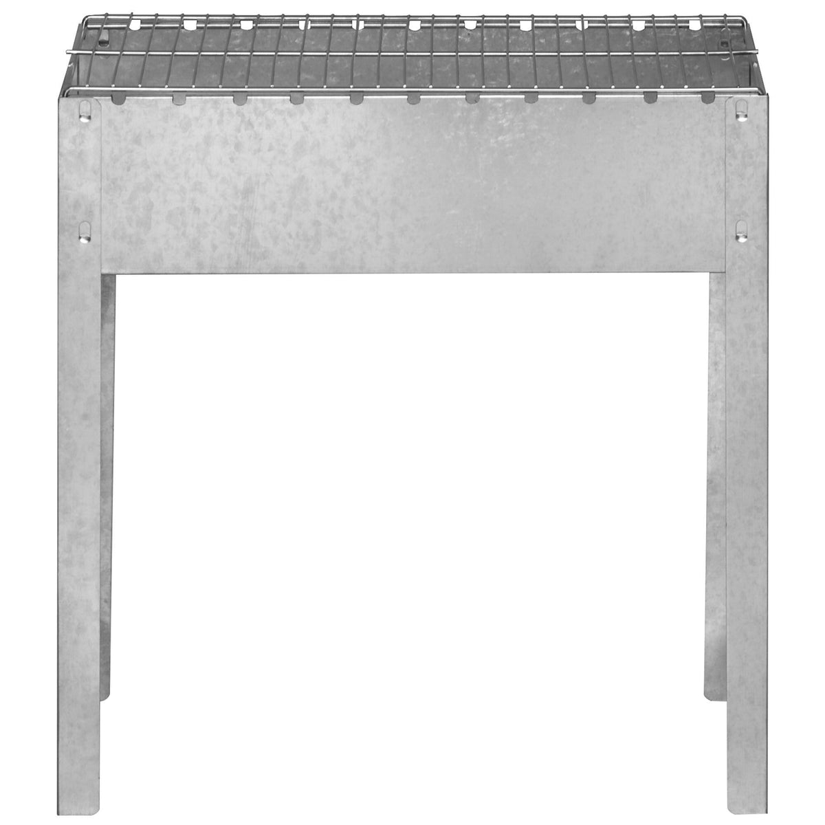 Mustang kulgrill med grillspyd og grilloverflade på 50 x 30 cm