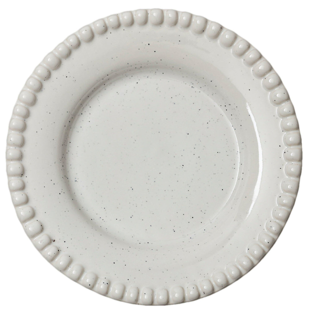 To hvide Potteryjo Daria tallerkener på 22 cm