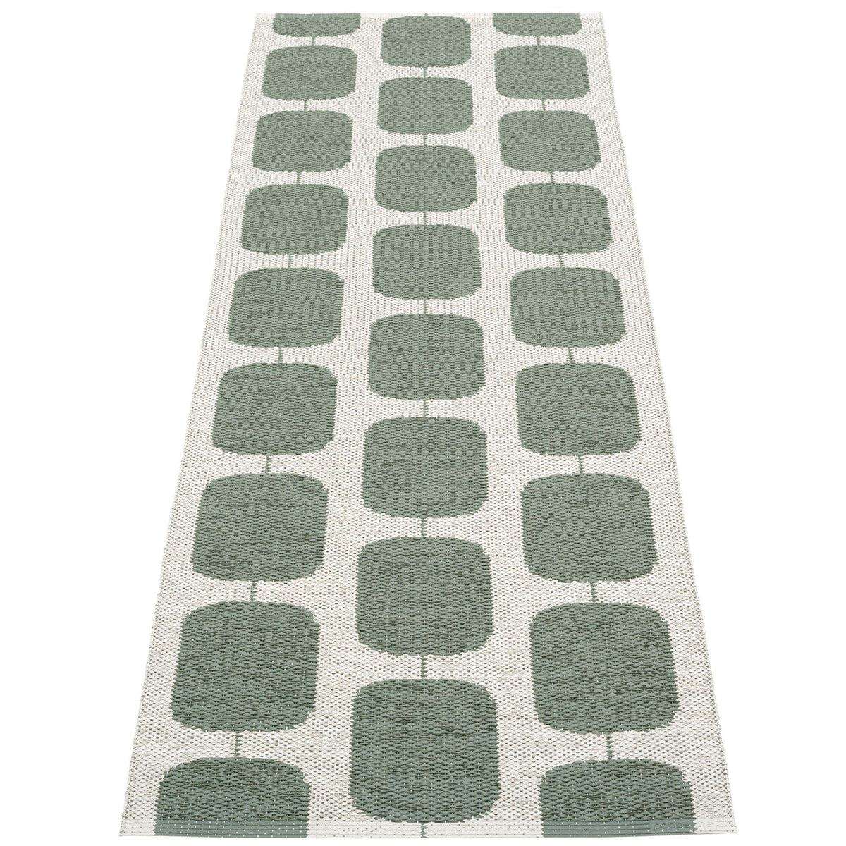 Pappelina Sten løber i vævet plast, 70 x 200 cm, army/fossil