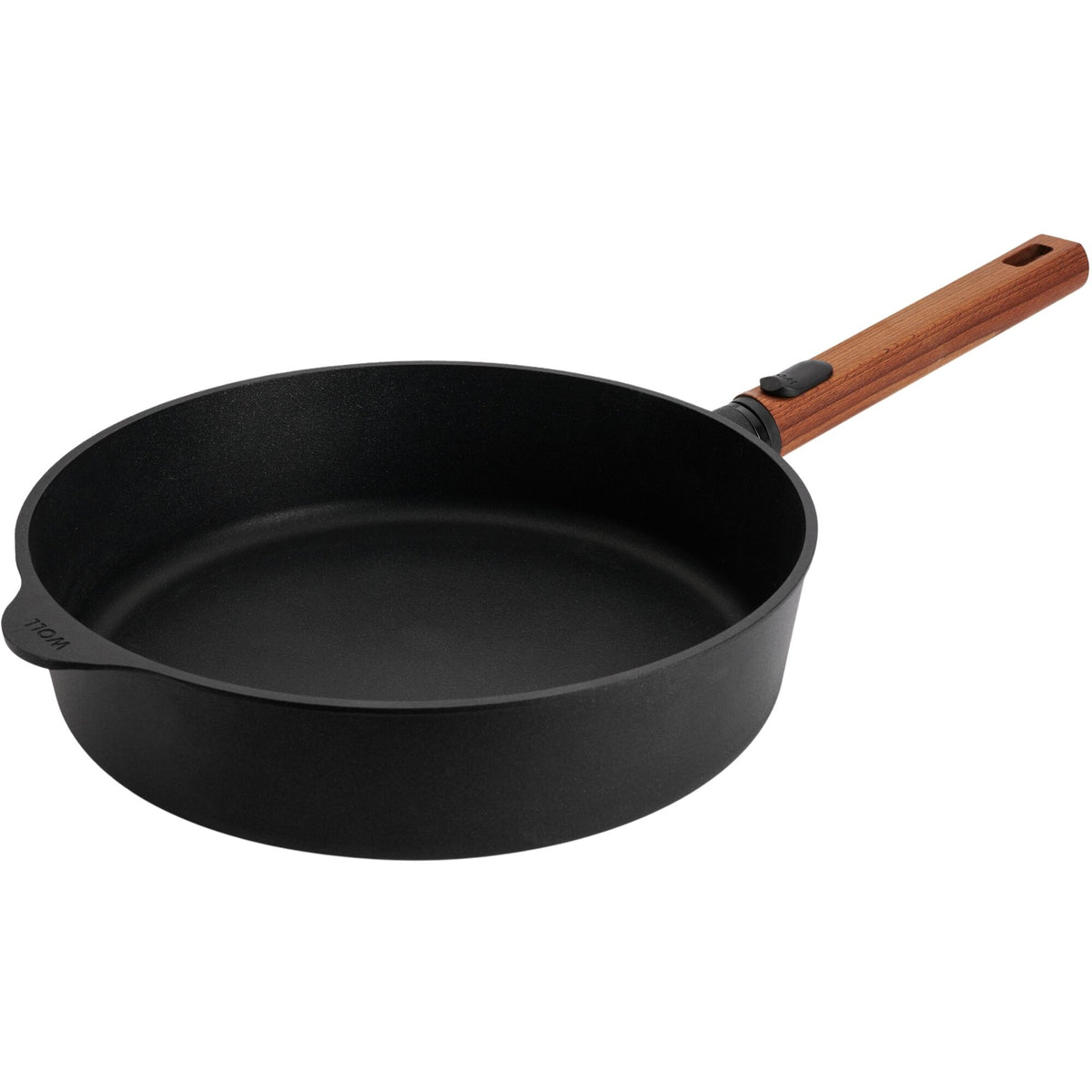 Woll Eco Logic QXR sauterpande Ø28 cm med aftageligt træhåndtag