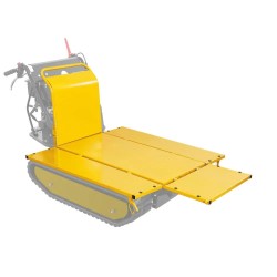 Udfoldelig forlænger i stål til Güde mini dumper GRD 500/R