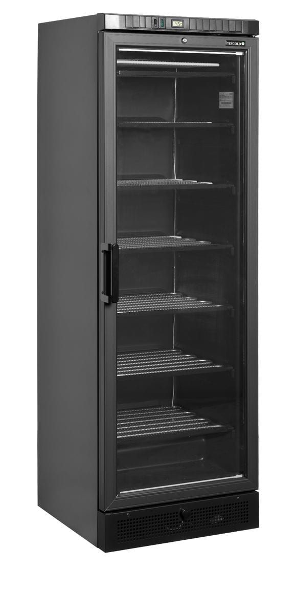 Sort Tefcold UFSC371G Black displayfryser