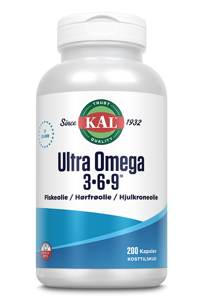 KAL Ultra Omega 3-6-9 - 200 kaps.