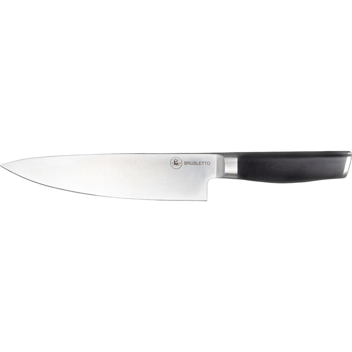 Brusletto kokkekniv på 20 cm i sort
