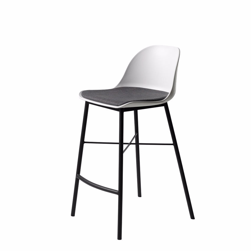 Scandinavian Living Whistler barstol i hvid