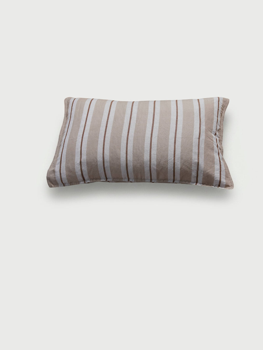 Dawn pudebetræk i hør og bomuld, 60x63 cm, i farverne Stone, Pearl Grey og Chocolate