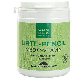 Se ND Urte-penCil m. C-vitamin 180 kaps. ✔ Kæmpe udvalg i Natur Drogeriet A/S - Køb online på udsalg og tilbud lige nu ✔ Super billig fragt og lynhurtig levering - Varenummer: Helsegrossisten-12537 og 5703137083025 på lager - Udsalg på Sundhed > Immunforsvar > Spar stort – op til 53% - 2.739+ mærker samlet til lave priser