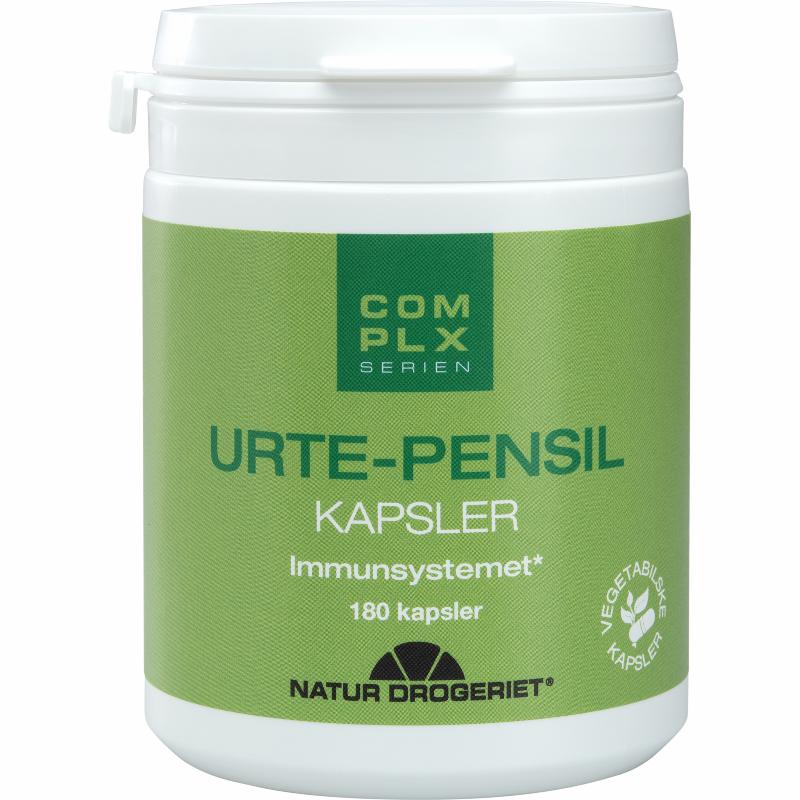 Natur-Drogeriet Urte-Pensil urteblanding, pakning med 180 kapsler