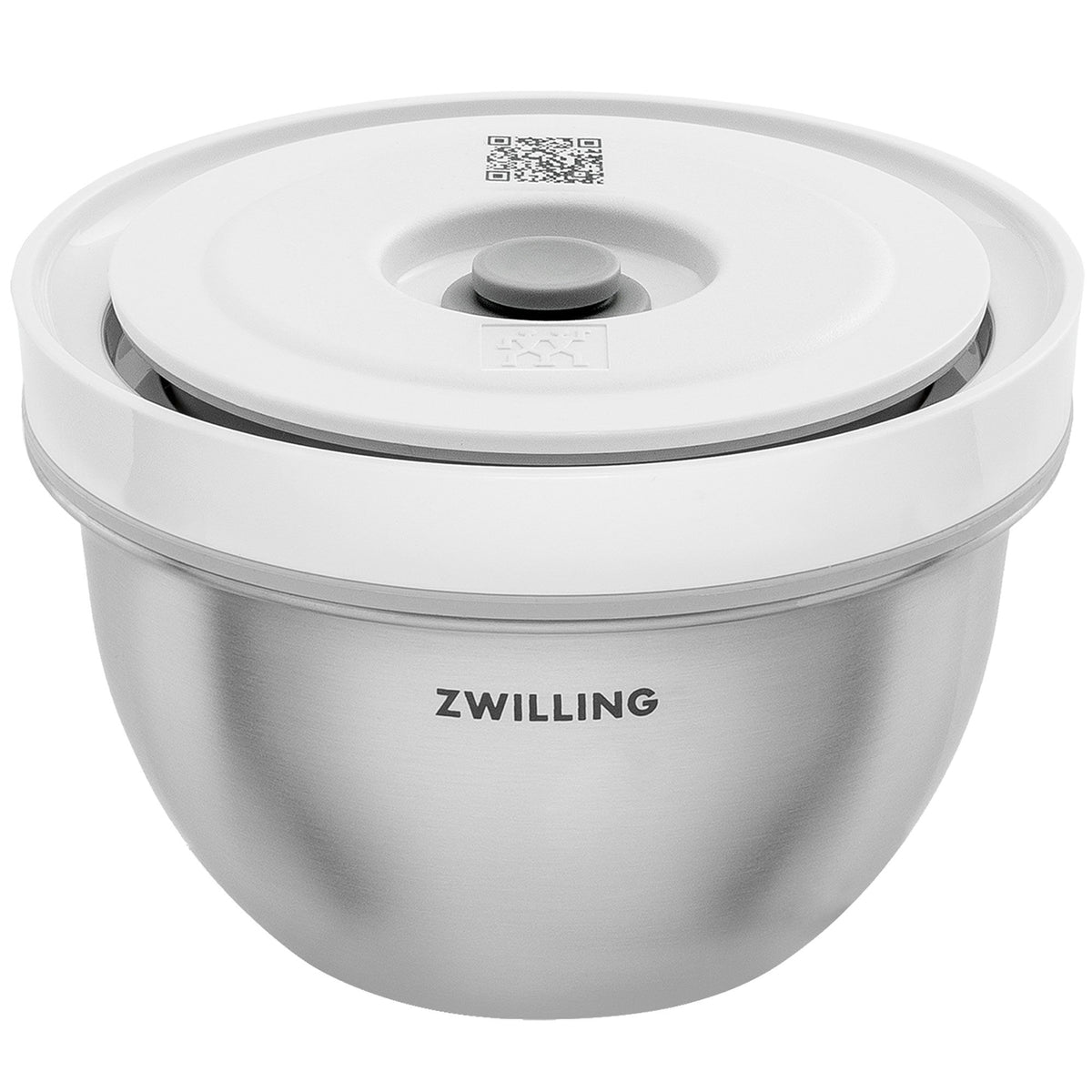 Zwilling Fresh & Save vakuumskål small i rustfrit stål, Ø12 cm og 0,3 liter