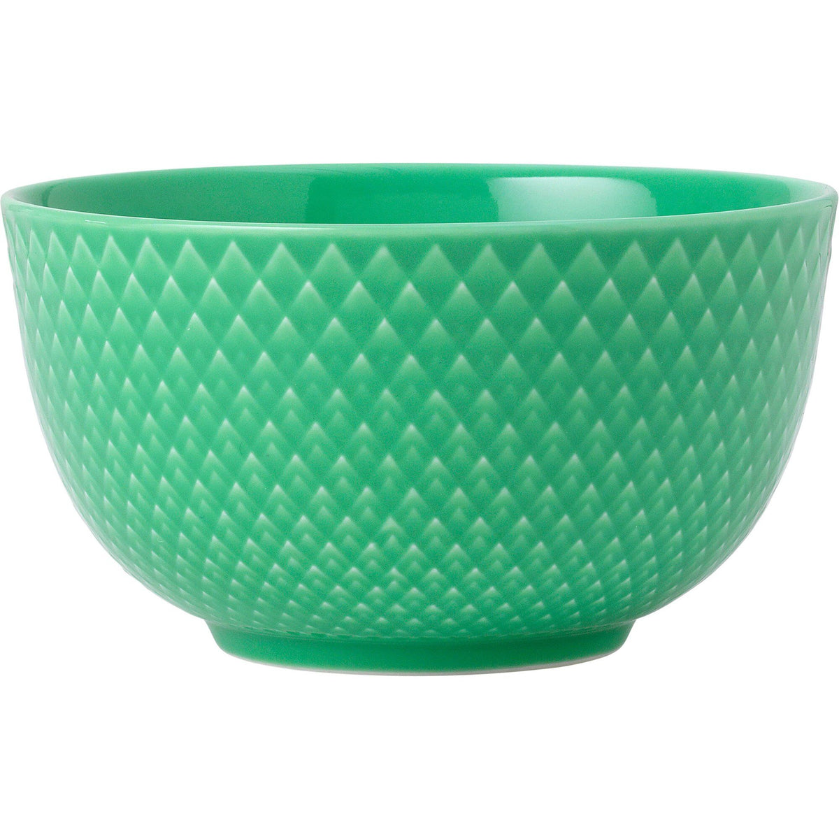 Lyngby Porcelæn Rhombe Color skål på 11 cm i grøn