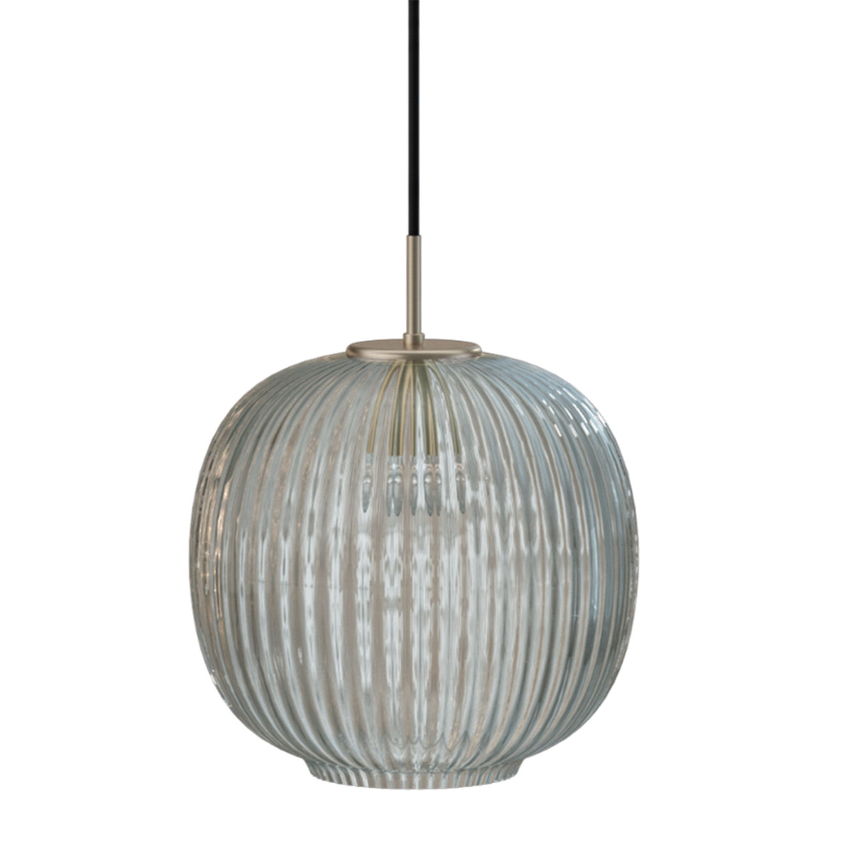 Edgeform Vibra loftlampe i nuancen smoke, 26 cm
