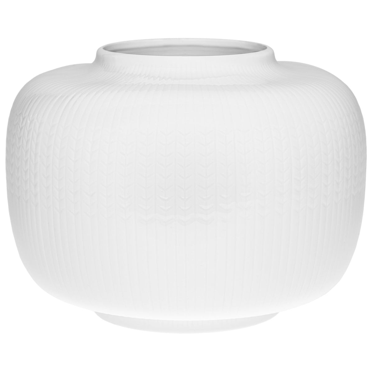 Swedish Grace vase fra Rörstrand i farven sne, 22 x 17 cm