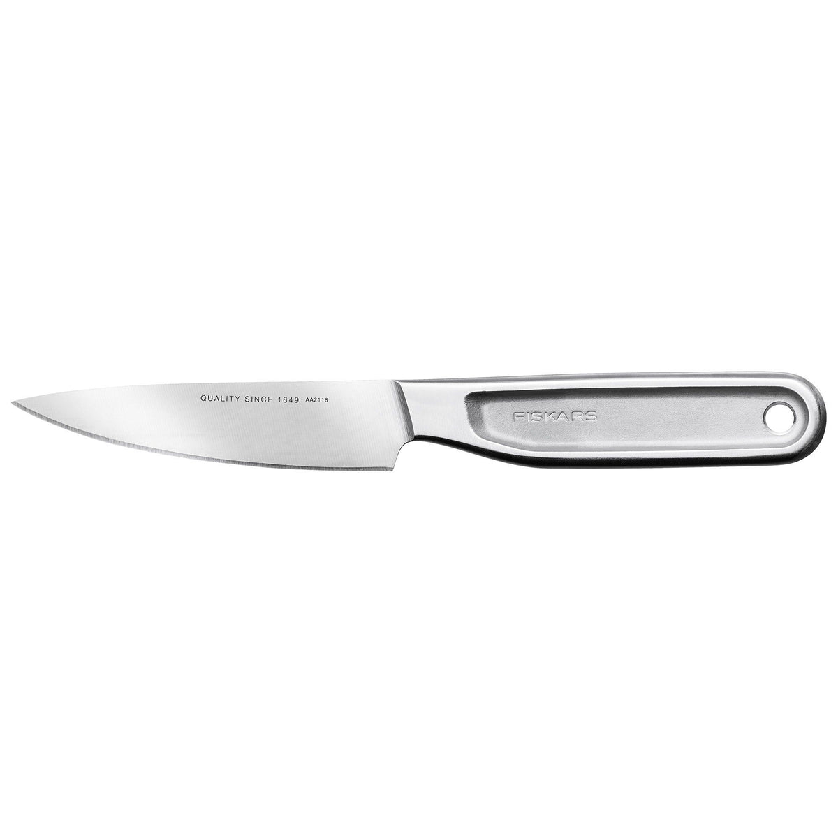 Fiskars All Steel grøntsagskniv med 10 cm blad